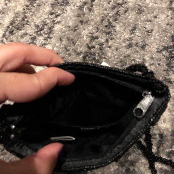 Coldwater Creek black beaded purse - Picture 6 of 6